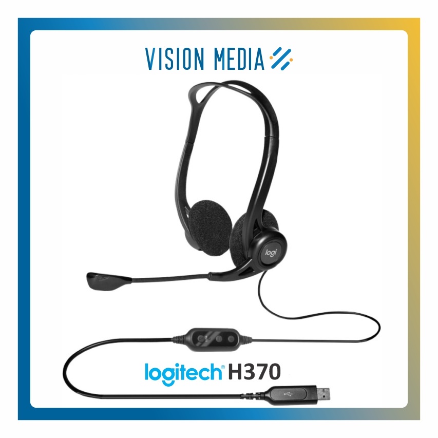 Logitech h370 usb discount headset