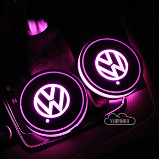 Buy for Volkswagen Car Cup Holder Coasters for Volkswagen VW Bora