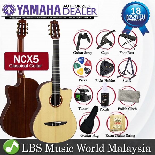 [Indent Order] Yamaha NCX5 Acoustic Electric Nylon Classical String