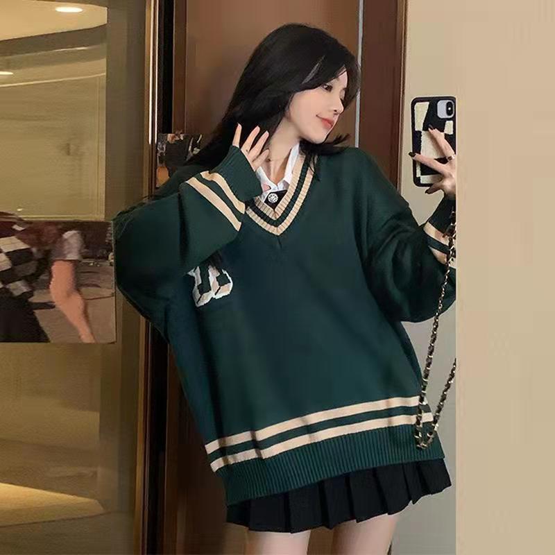 Ready Stock Women's Jacket Baju Raya Retro Loose Student Top | Shopee ...