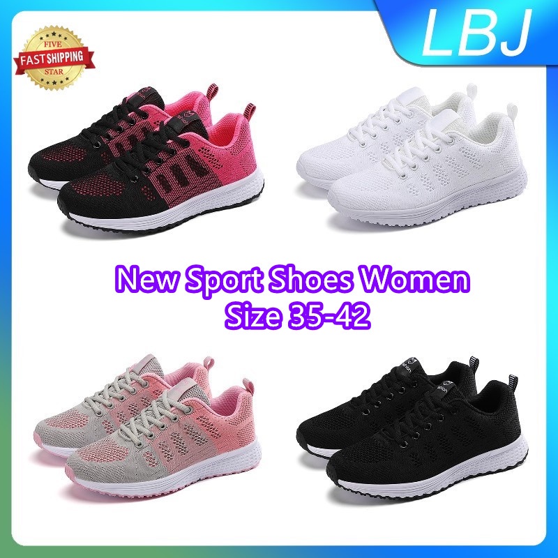 Sport Shoes Women Ready Stock Kasut Perempuan Sneakers Murah Kasut