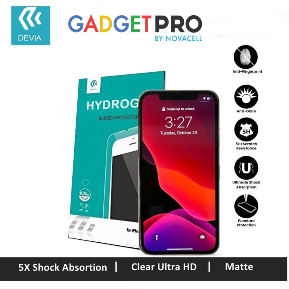 Devia Hydrogel TPU Soft Protective Film Front Screen Protector Ultimate