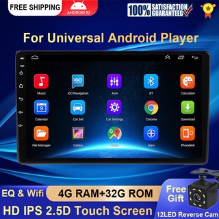 4GB RAM+32G IPS ] 9/10 Inch Android Player Double Din Car Radio