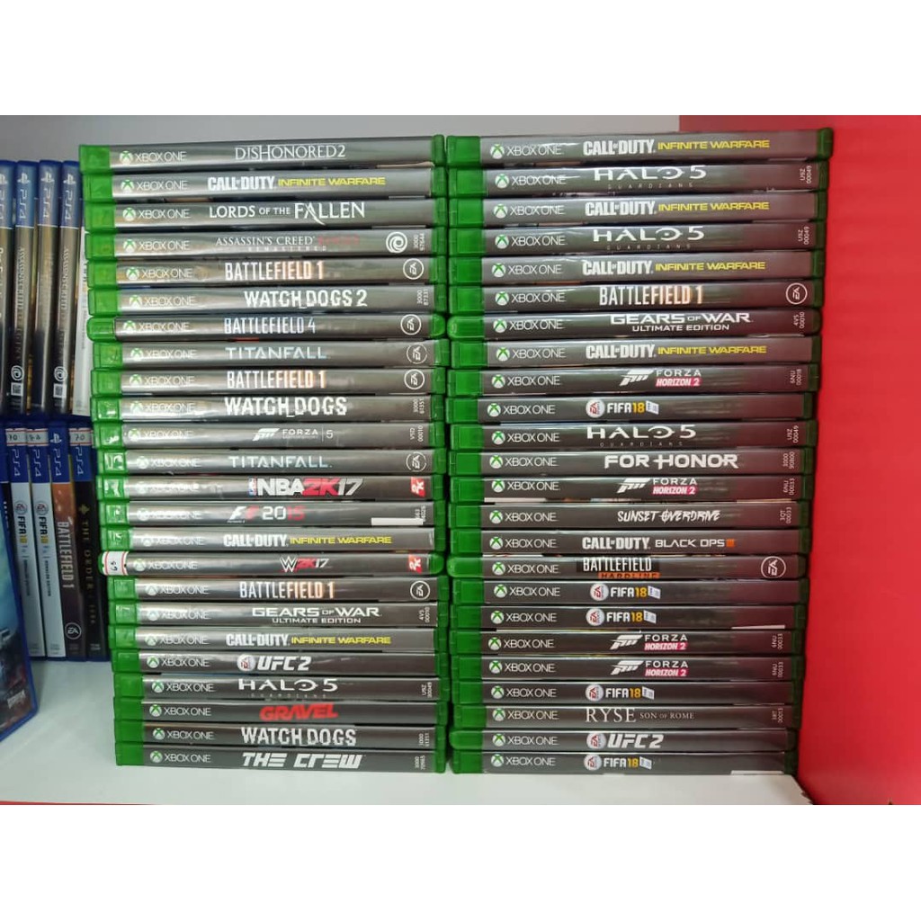Lot 2 Cheap Used Xbox One, One S & Series S/X Games Shopee Malaysia