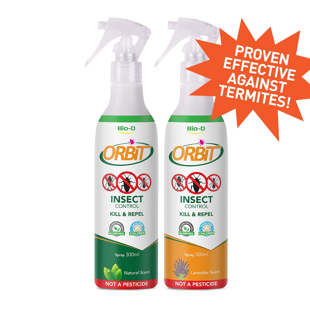 Orbit Insect Control (TERMITES, COCKROACH, ANTS) 300ml Spray | Shopee ...
