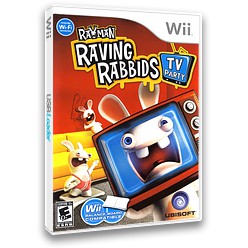 Nintendo WII Games Rayman Raving Rabbids TV Party - RY3E41 (For MOD ...