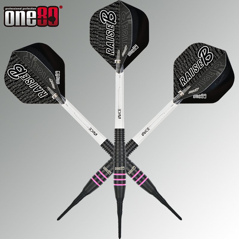 ONE80 SOFT TIP DART SET 2BA 80% TUNGSTEN RAISE B - PINK | Shopee Malaysia