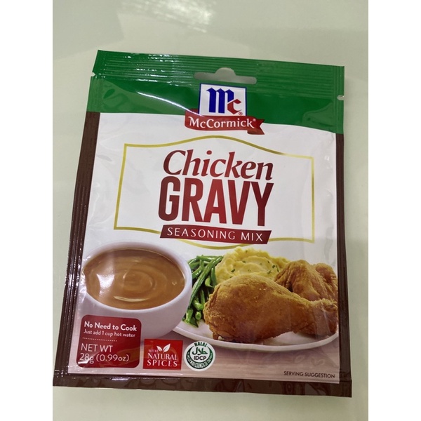 Mccormick Chicken Gravy Seasoning Mix 28g Shopee Malaysia