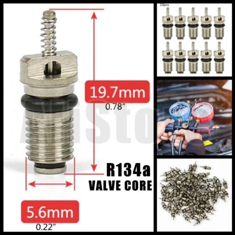 ALI R134a Car Aircond Automotive A/C Air Conditioning Refrigerant Valve ...