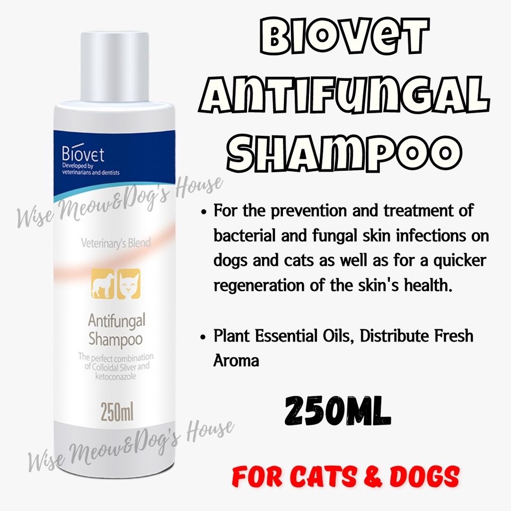 Biovet Antifungal Shampoo Pet Shampoo For Cats & Dogs (250ml) Shopee Malaysia