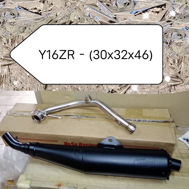HPSP racing exhaust pipe Y15ZR / LC135 4s/ Y16ZR/ (RS150/RSX150