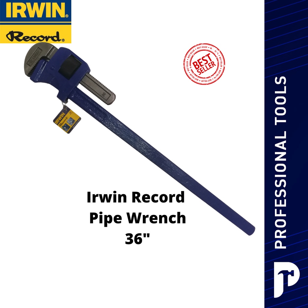 IRWIN RECORD Pipe Wrench England 36