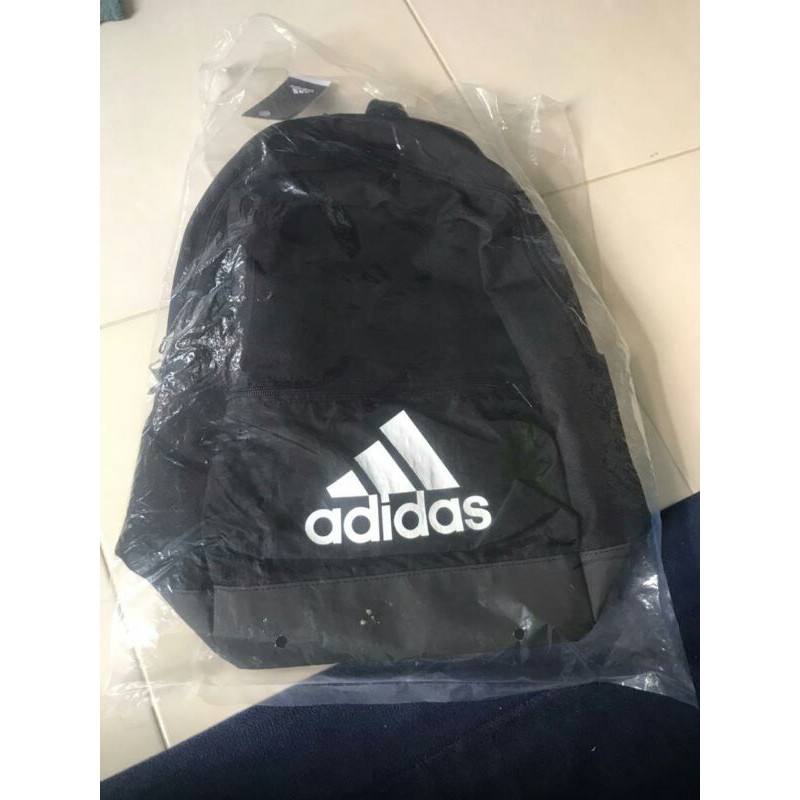 Adidas Classic Badge of Sport Backpack Unisex Black DT2628 Shopee Malaysia