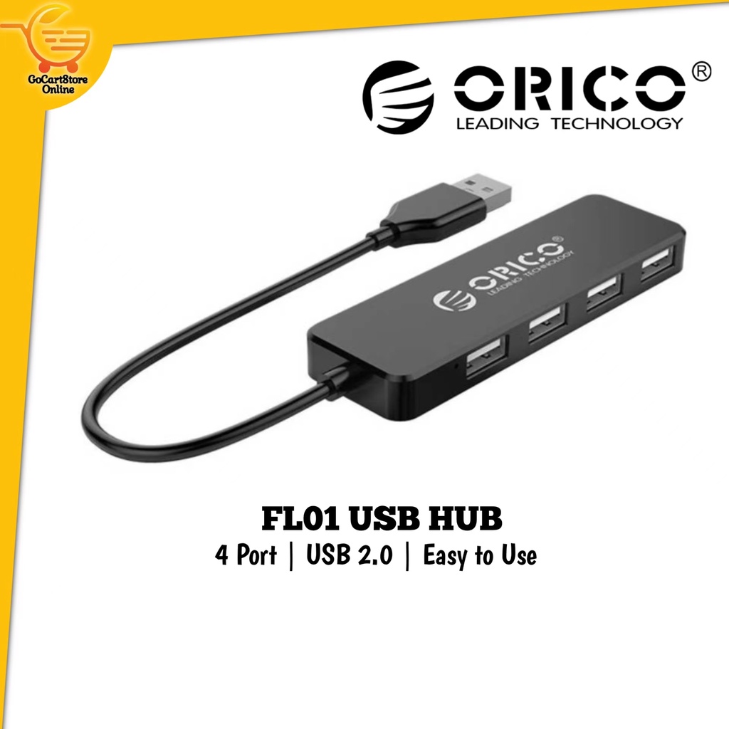 Orico FL01 4 Port USB Expansion Hub Shopee Malaysia