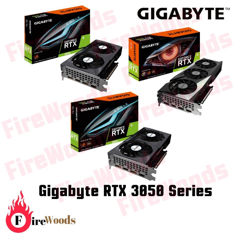 Gigabyte GeForce RTX 3050 Eagle RTX3050 Gaming OC 8GB Graphic Card