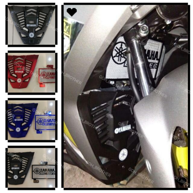 Y15ZR V1 V2 Engine Cover & Coolant Cover Shopee Malaysia