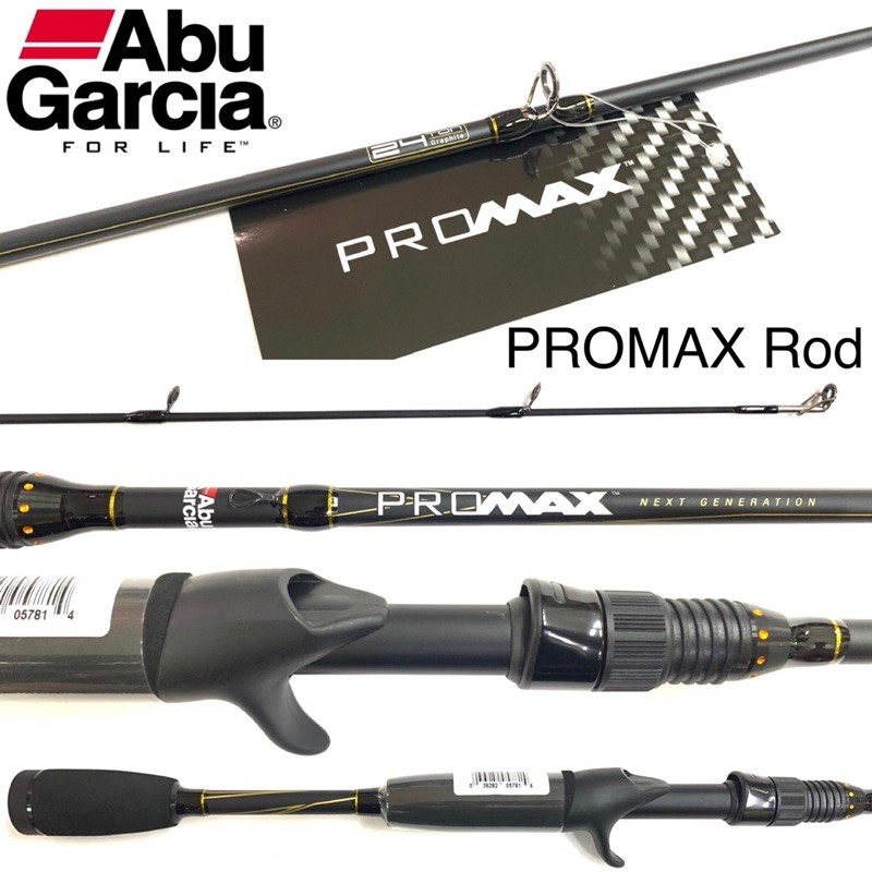 ABU GARCIA Promax Baitcasting & Spinning Rod Pro Max