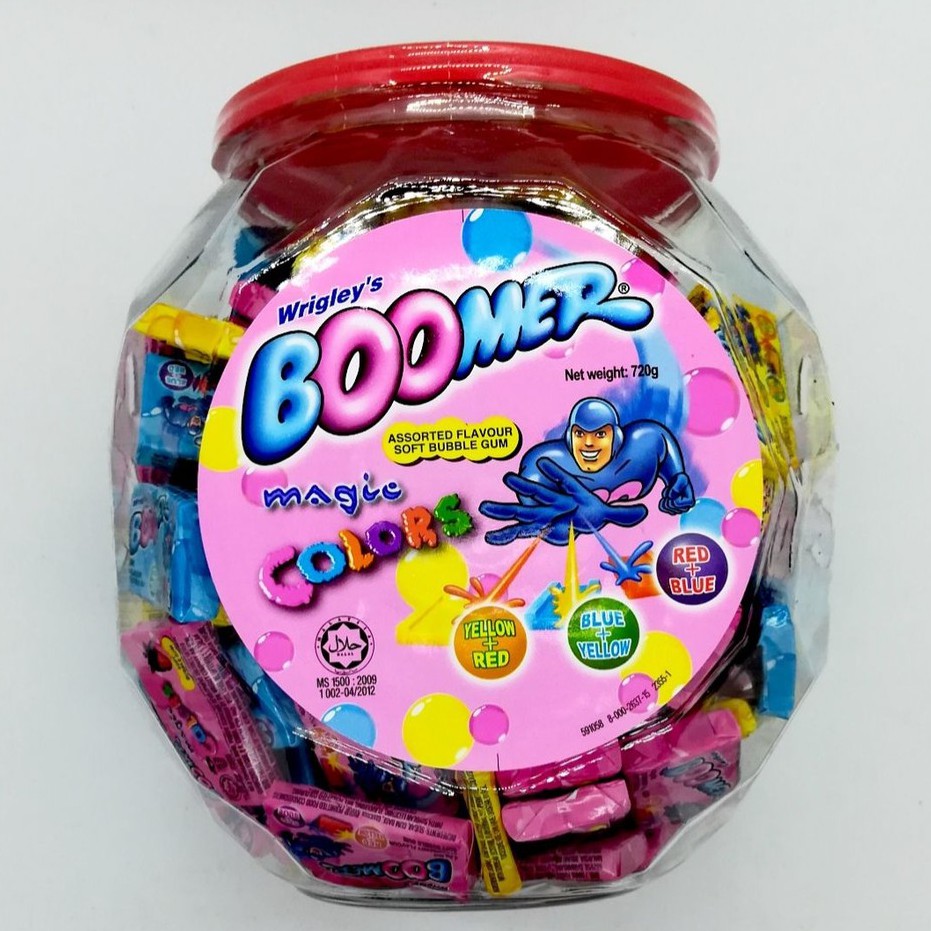 Wrigleys Boomer Chewing Gum 150 Pcs Shopee Malaysia