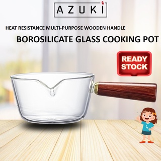 Glass Cooking Pot Milk Instant Noodle Pot Soup Stock Porridge Pots