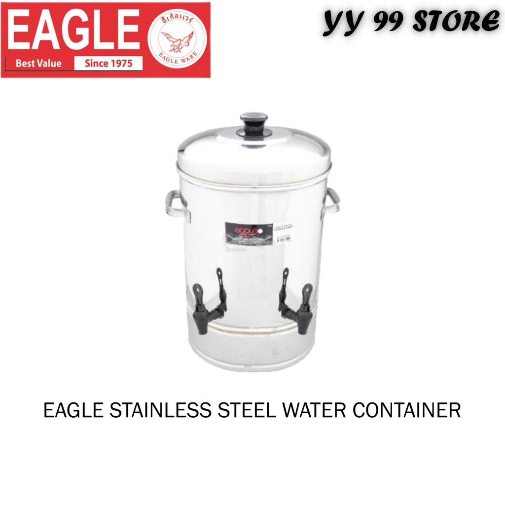 ( 100 Original ) Eagle Stainless Steel Water Container ( 40 LIT & 50 LIT ) Shopee Malaysia