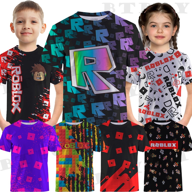 In Stocks New Roblox T Shirts Kids Games T Shirt Graphic Printed Kids