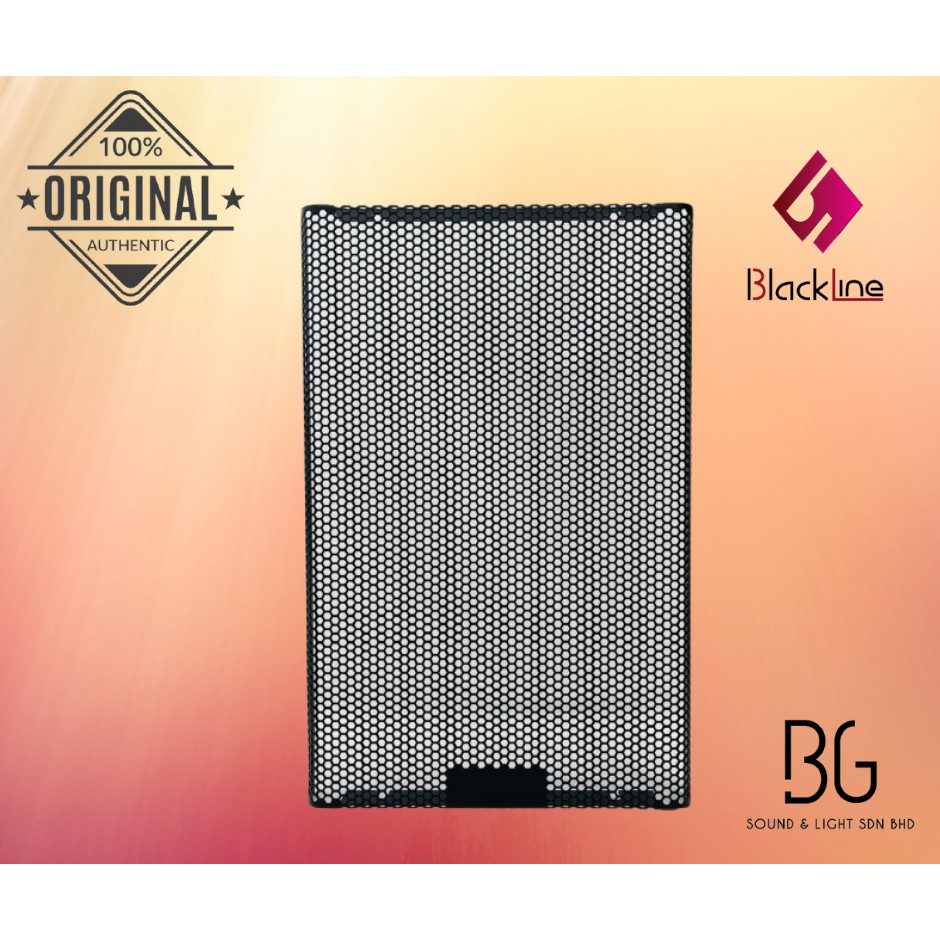 blackline 15inch speaker grill / jaring depan / besi depan