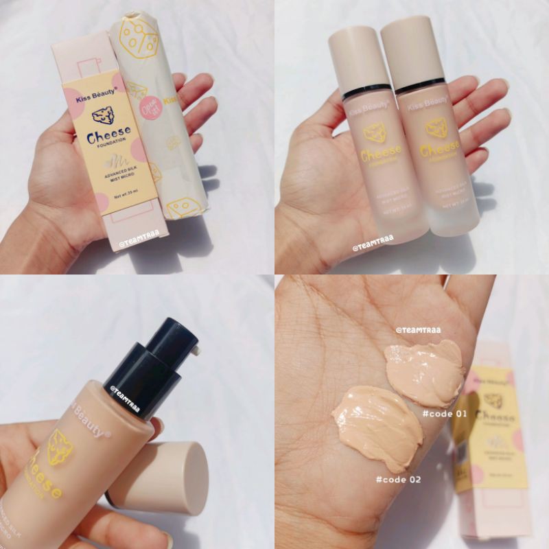 Kiss Beauty Cheese Foundation 🧀 Shopee Malaysia