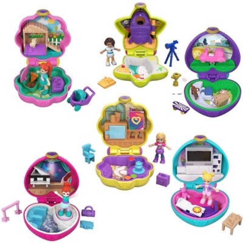 Polly Pocket Tiny Pocket Places Polly Playground Compact with