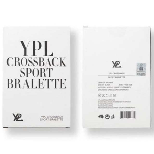 Ypl crossback cheap sport bralette