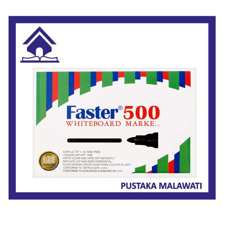 PMB Faster whiteboard marker pen 500 (1PCS) Shopee Malaysia