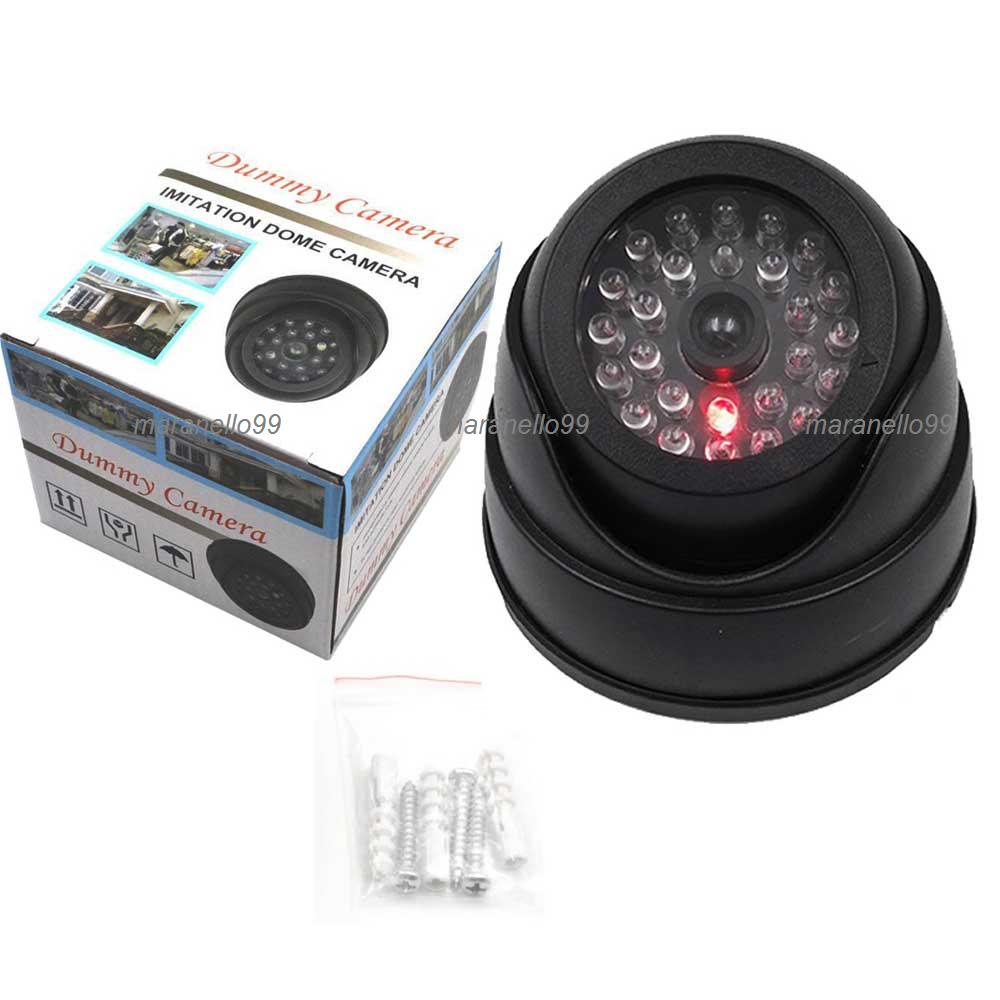 Battery Operated Simulated Infrared IR LED Fake Camera with Blinking