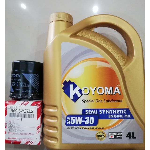 TOYOTA CAMRY SXV10 SXV20 , UNSER KF80 , TOYOTA INNOVA FORTUNER OIL