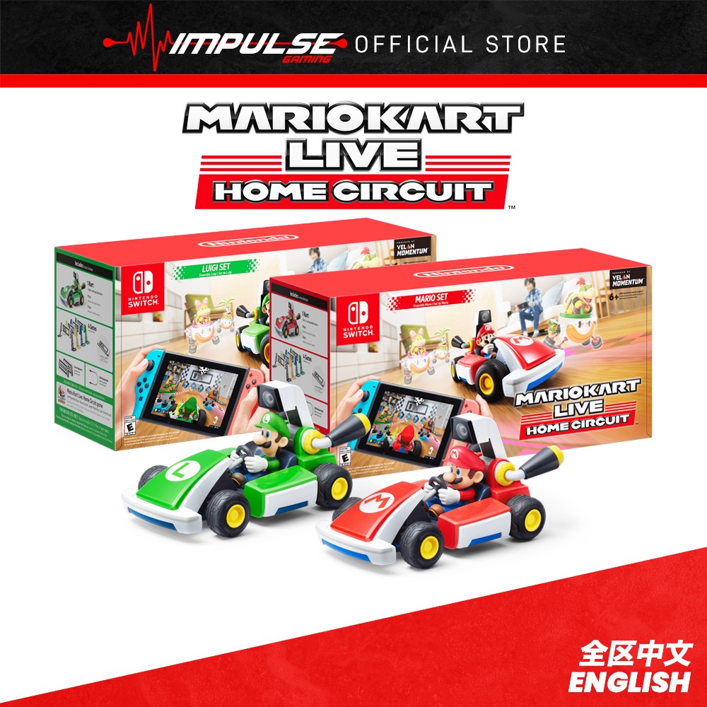 Mario Kart Live Home Circuit - Edición Mario. Nintendo Switch