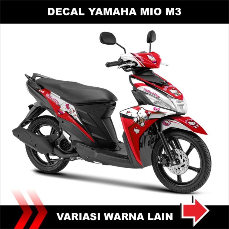 Yamaha Mio M3 Full Body Decal Sticker/Mio M3 Decal Sticker Variation
