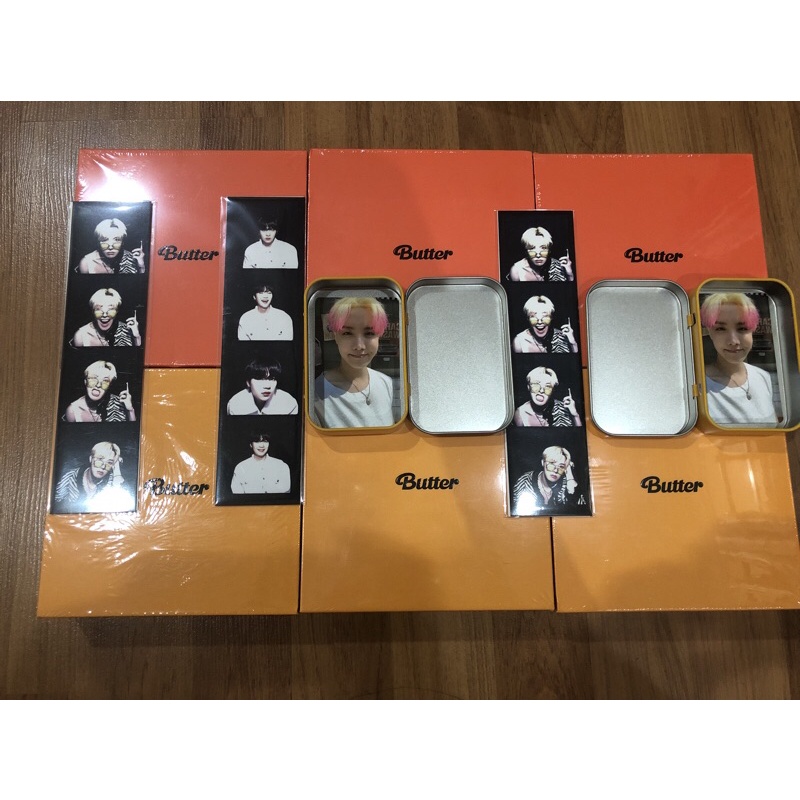 BTS BUTTER CD ALBUM & WEVERSE PREORDER GIFT Shopee Malaysia