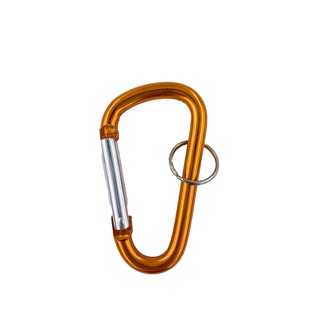 7.5cm Aluminum Carabiner Buckle Clip Snap Hook Key Chain Clip Karabiner  Outdoor Camping Keyring D-Ring