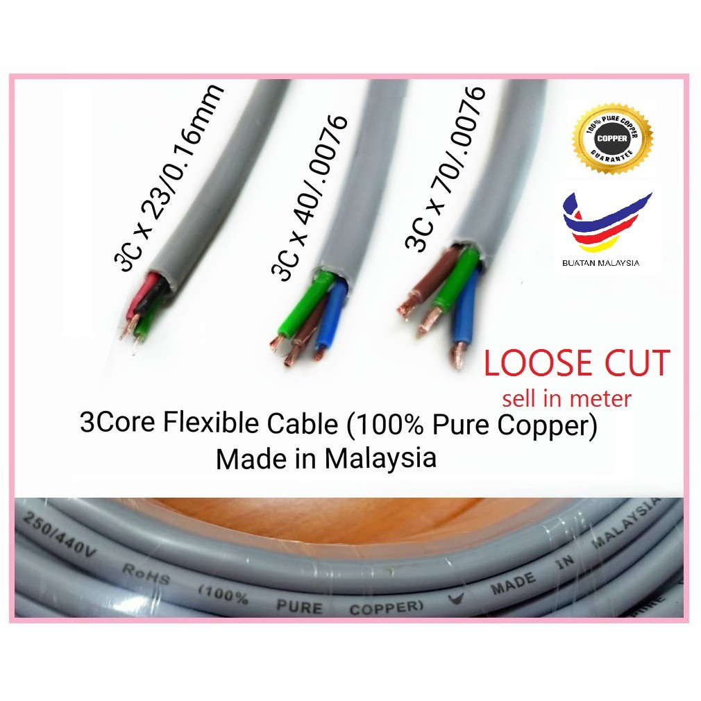 LOOSE CUT 23/016x3C , 40/076x3C , 70/076x3C , 110/076x3C 100% Full ...