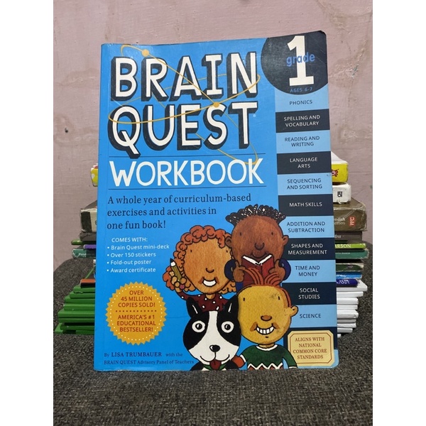 Brain QUEST WORKBOOK GRADE 1st | Shopee Malaysia