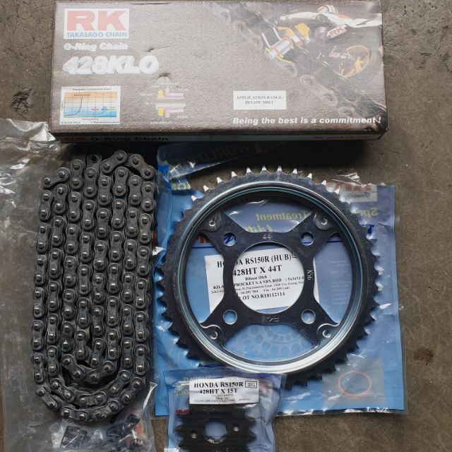 Honda rs150 sprocket RKM + RK KLO Oring | Shopee Malaysia