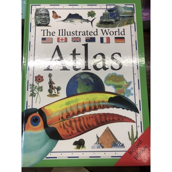 The Ilustrated World ATLAS 📚 | Shopee Malaysia