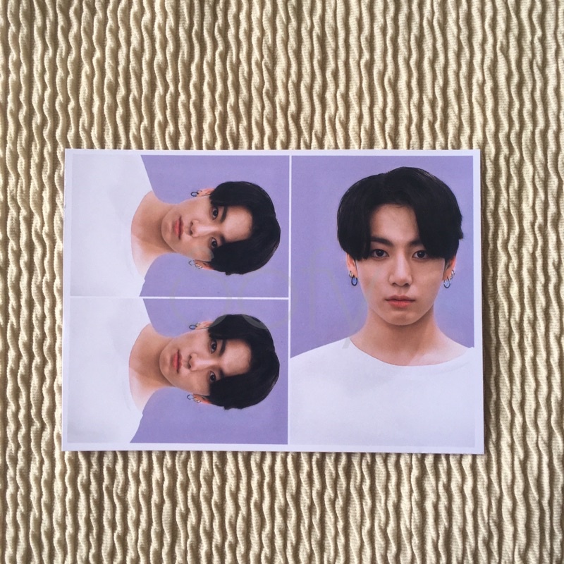 BTS (JUNGKOOK) ID PHOTO (unofficial) Shopee Malaysia