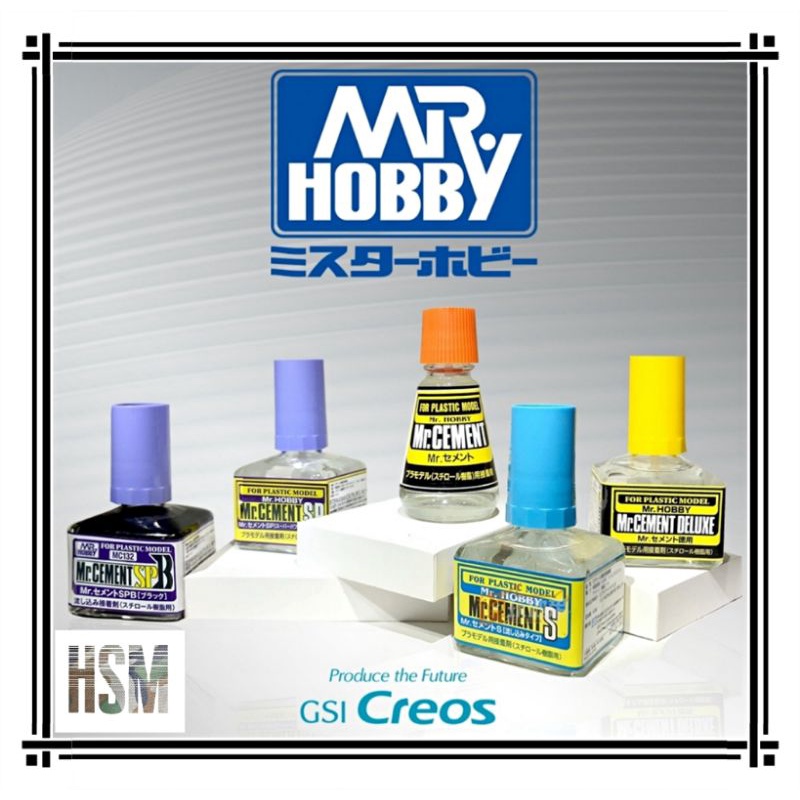 MR HOBBY MC124/127/129/130/131/132 Gundam glue Mr.Cement Deluxe Cement