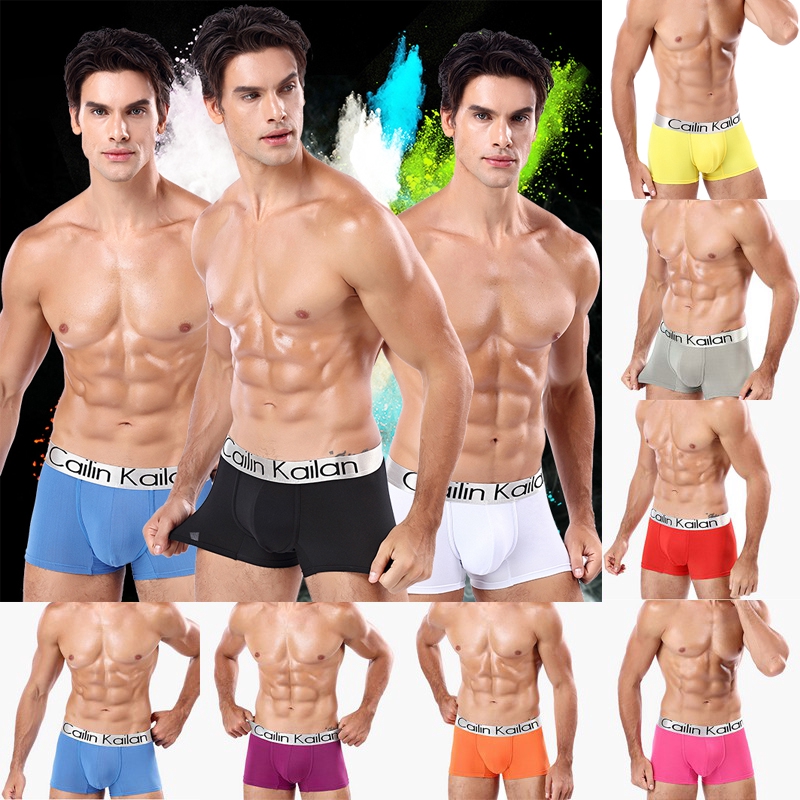 Men's Underwear Youth Modal Fabric Breathable and Comfortable Boxer Shorts