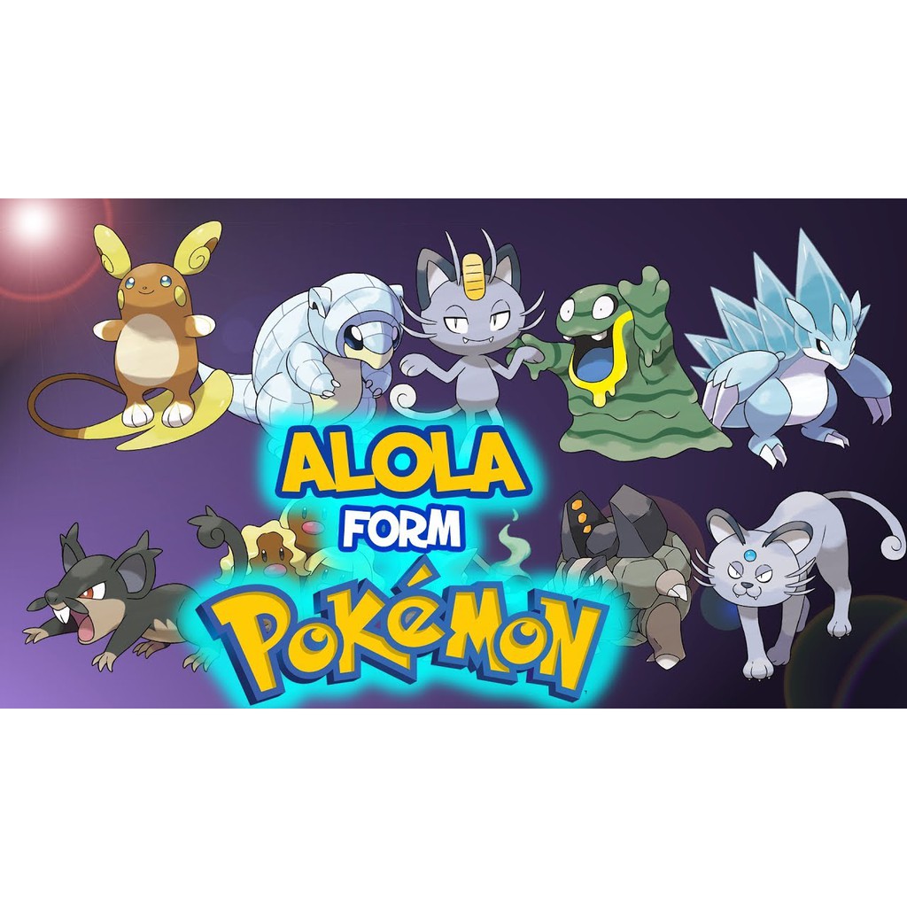 Alola Pokémon - Pokémon HOME