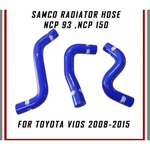 Radiator Hose Silicone Vios NCP42 Vios NCP93 NCP150 NCP151 BLUE COLOUR