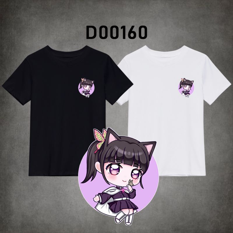 T-shirt Shinobu Kocho Demon Slayer - Motif Papillon Violet Pour Homme - Coton 100%, Imprimé En Allemagne