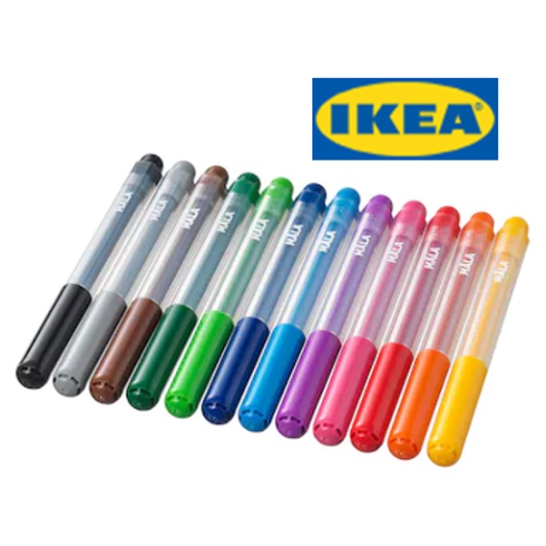 pen magic pen magic ikea ikea MÅLA Felt-tip pen, mixed colours