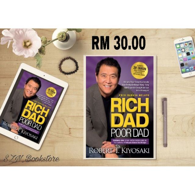 Rich Dad Poor Dad Edisi Bahasa Melayu Shopee Malaysia