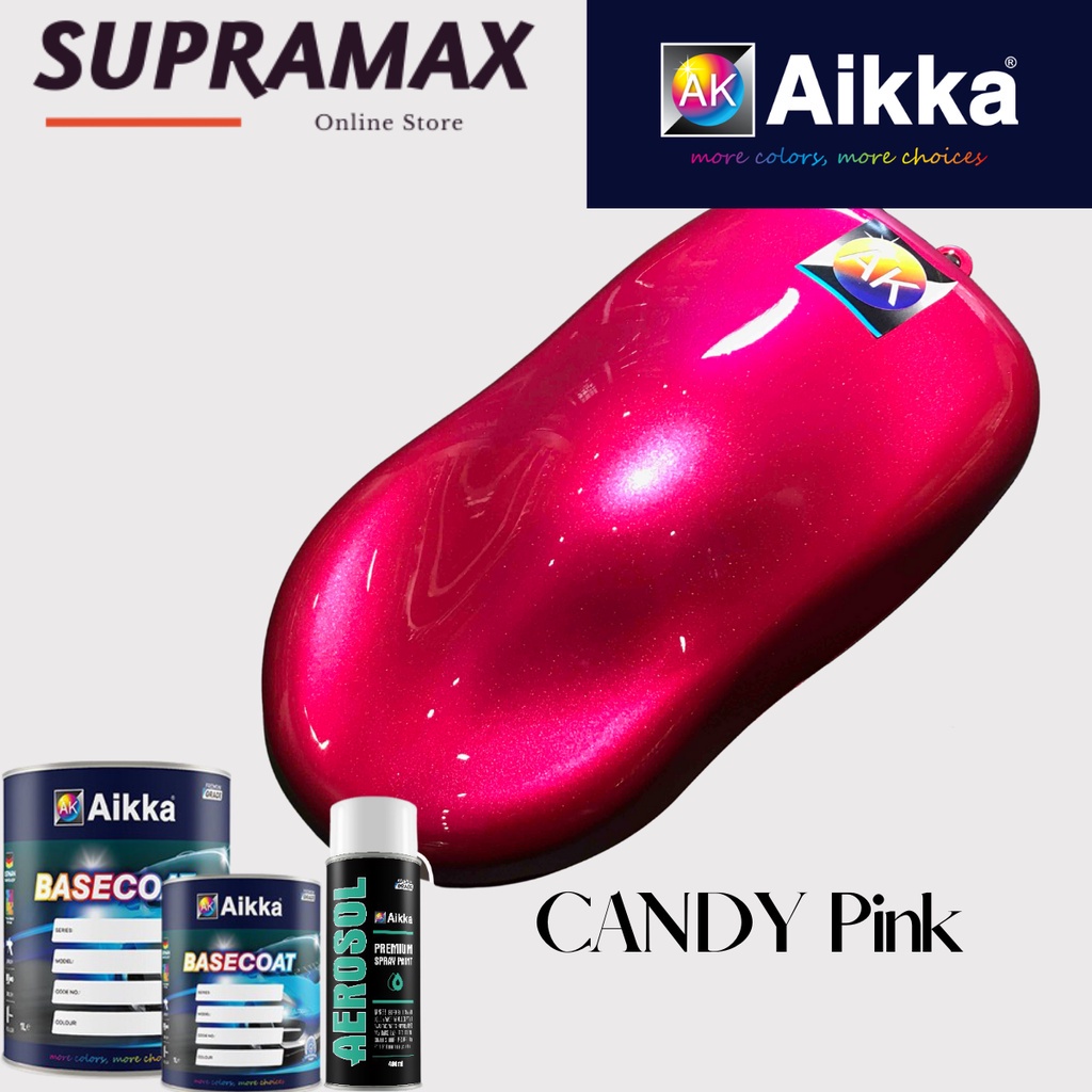 AIKKA Candy Series Candy Pink Car Paint/Car Body Paint Motor Paint ...