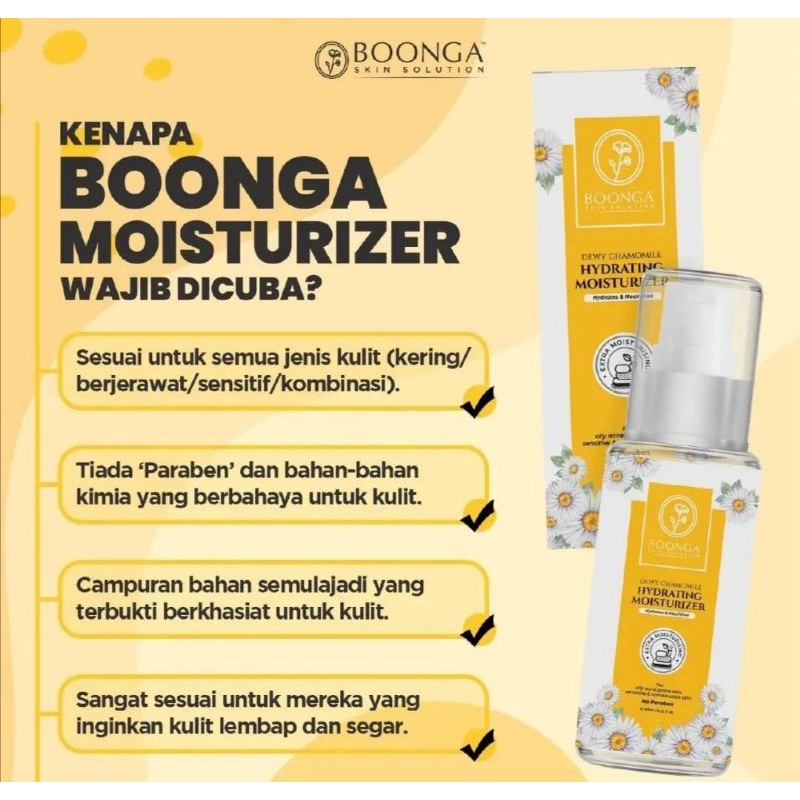 Ori BOONGA SkinCare BRC Moisturizer | Shopee Malaysia